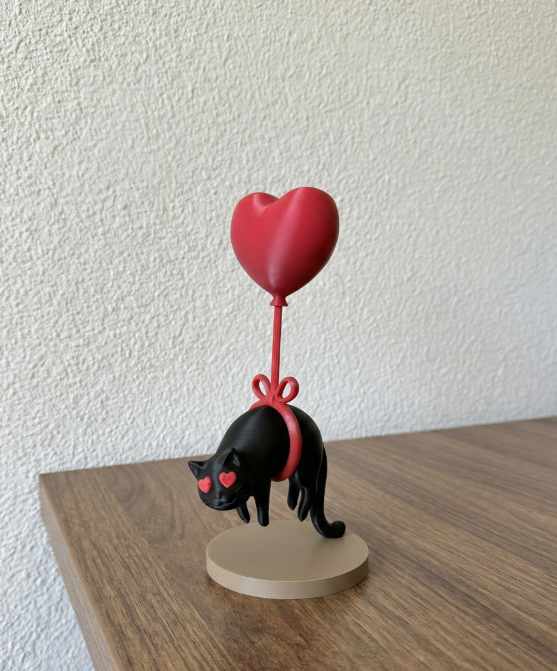Figura Decorativa- Gato Flotante -2