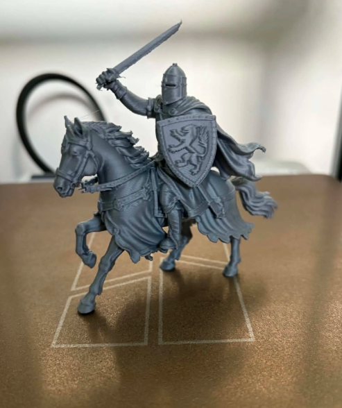 Escultura Decorativa Prints Patro- Caballero Medieval-4