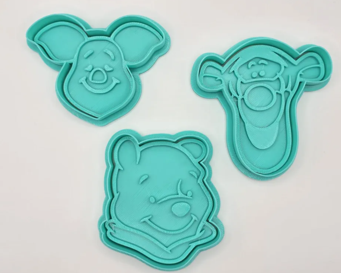 Cortador de galletas - Winnie The Pooh (pack 3 un)-3