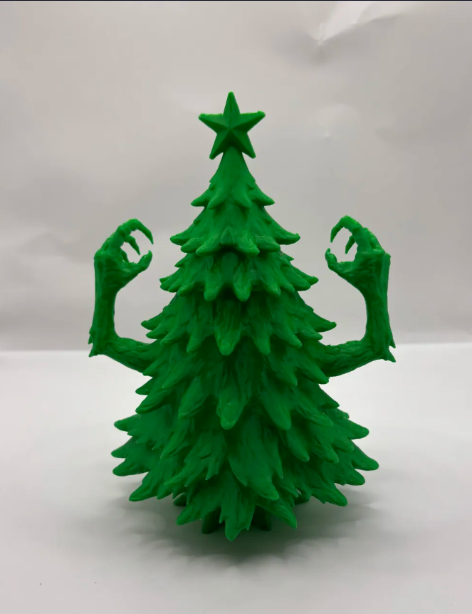 Adorno navidad - Árbol Espeluznante-2