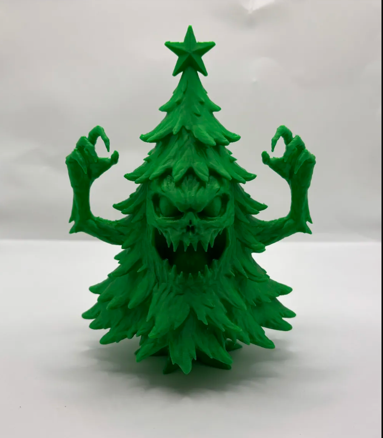 Adorno navidad - Árbol Espeluznante-3