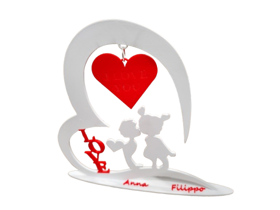 Adorno Corazón San Valentín -2