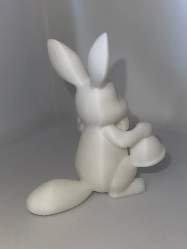  Figura de conejo con campana-2