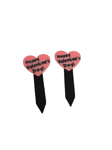 Adorno para magdalenas San Valentín pack de 6-3