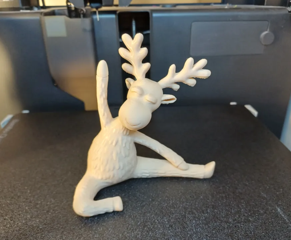 Adorno navidad - Yoga de Reno-2