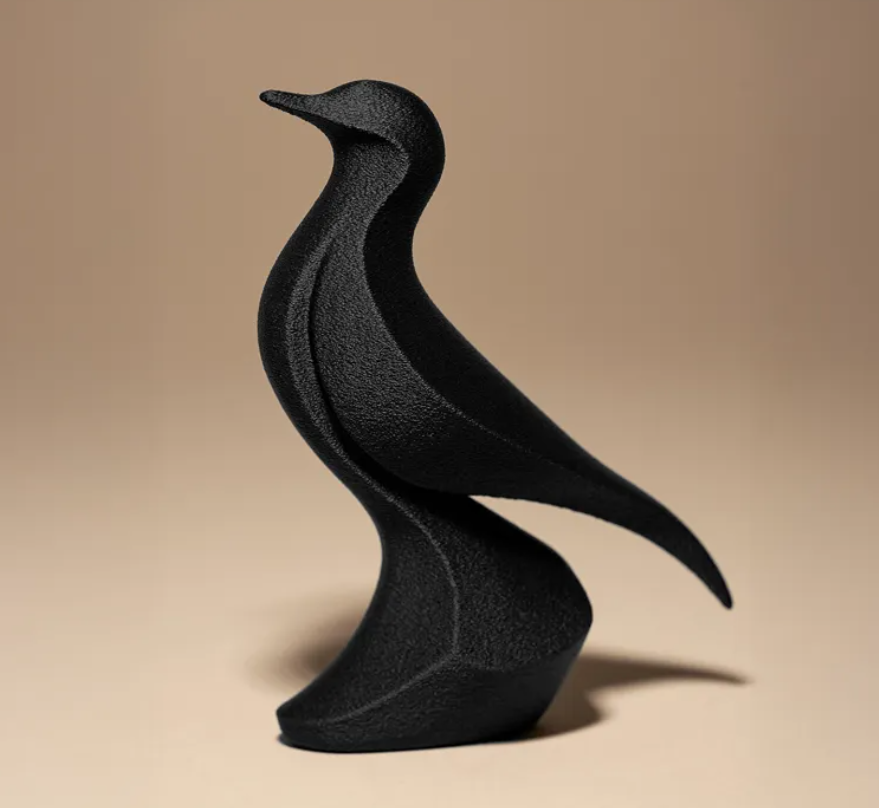 Decoración Minimalista - Pájaro-2