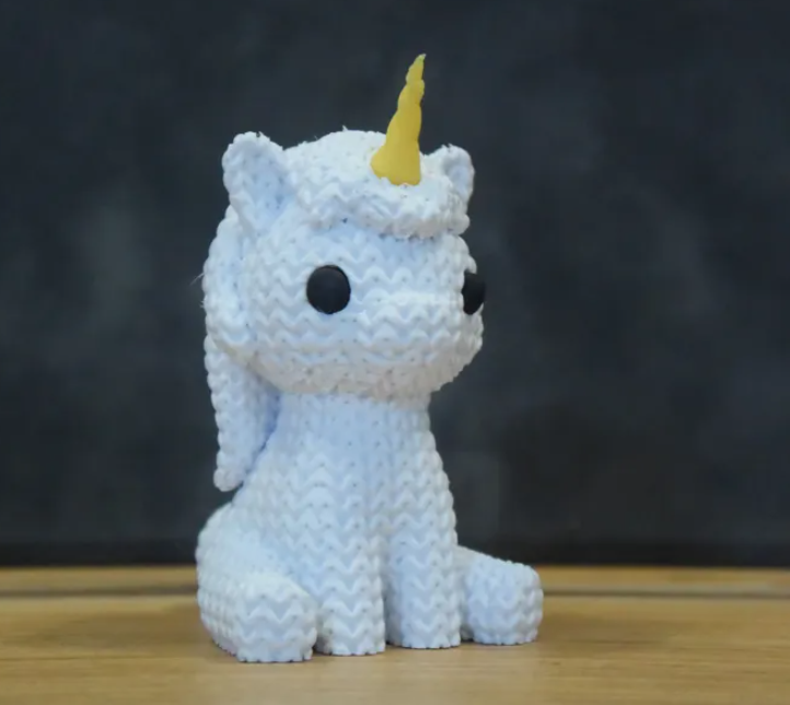 Figura Unicornio de punto -1