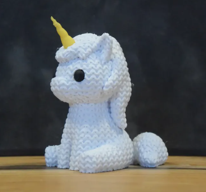 Figura Unicornio de punto -2
