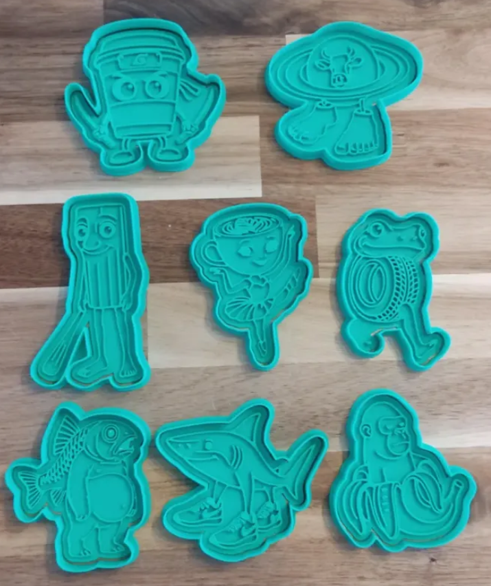 Cortadores de galletas - Italian Brainrot (pack 8 un)-2