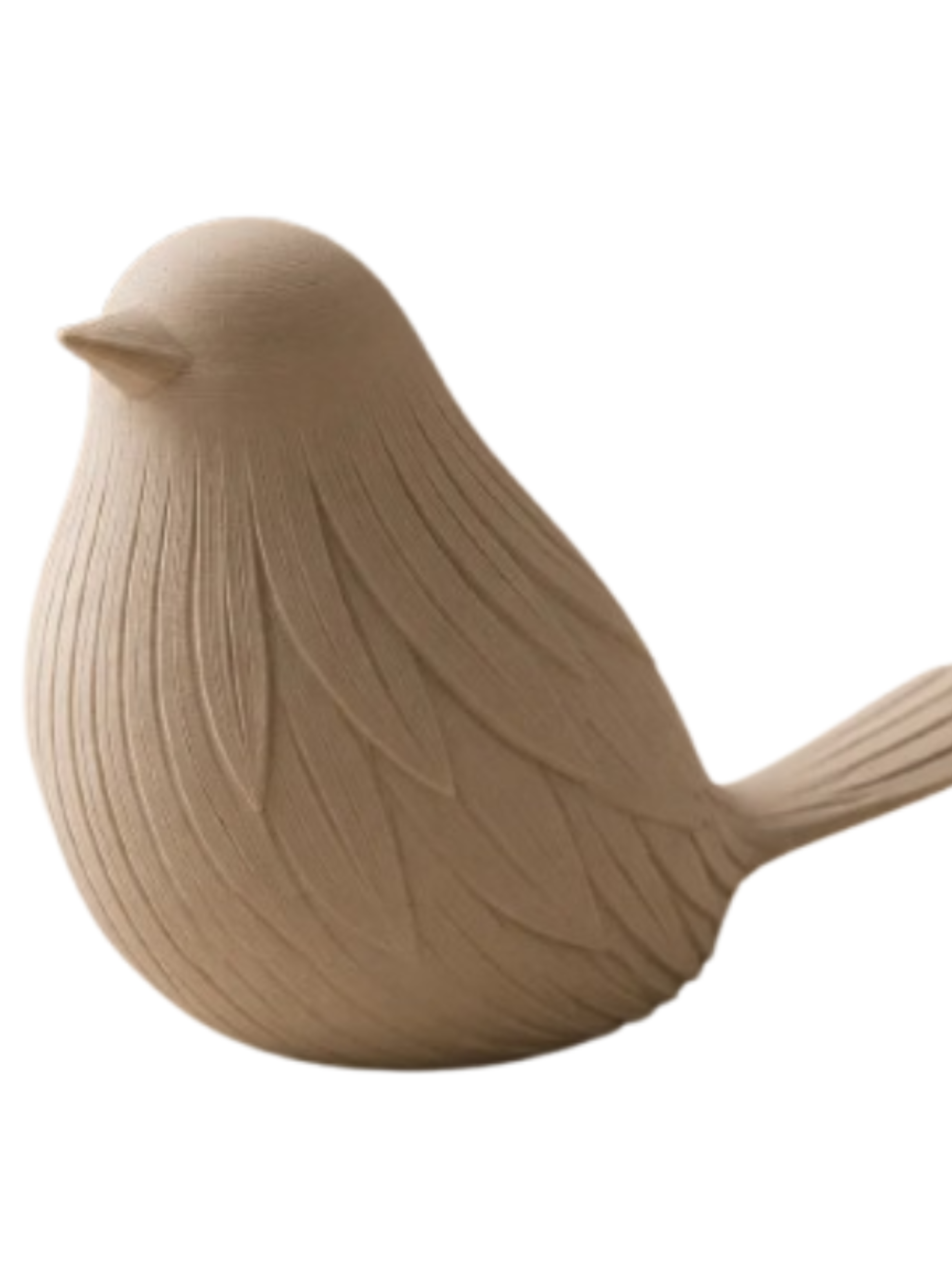 Escultura Decorativa Prints Patro - Pájaro Minimalista Japandi-0