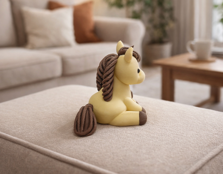 Figura Decorativa Prints Patro- Caballo Adorable -6