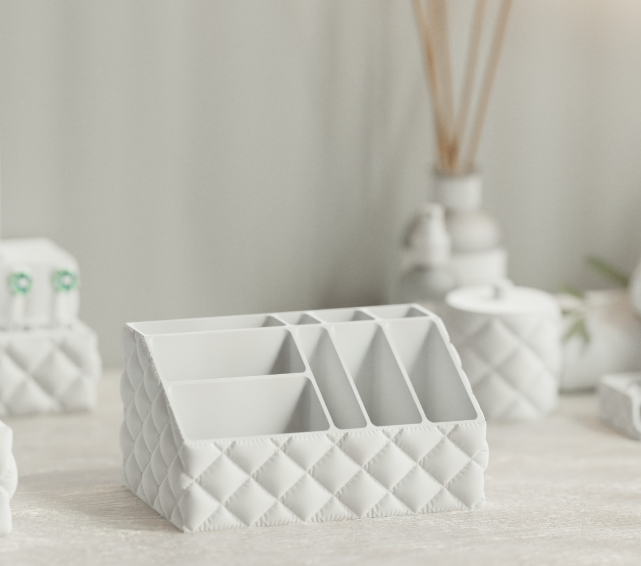 Figura decorativa Organizador de Maquillaje.-2