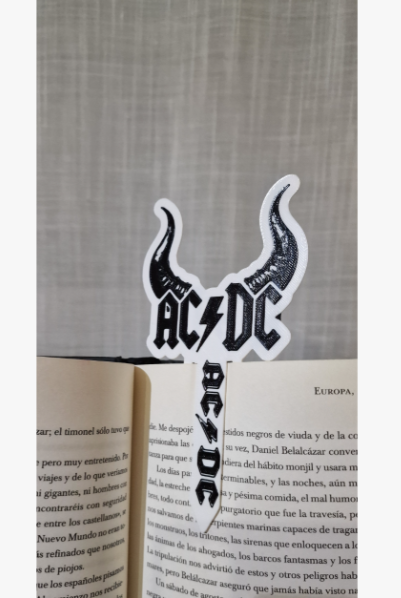 Marcapáginas de AC/DC-1