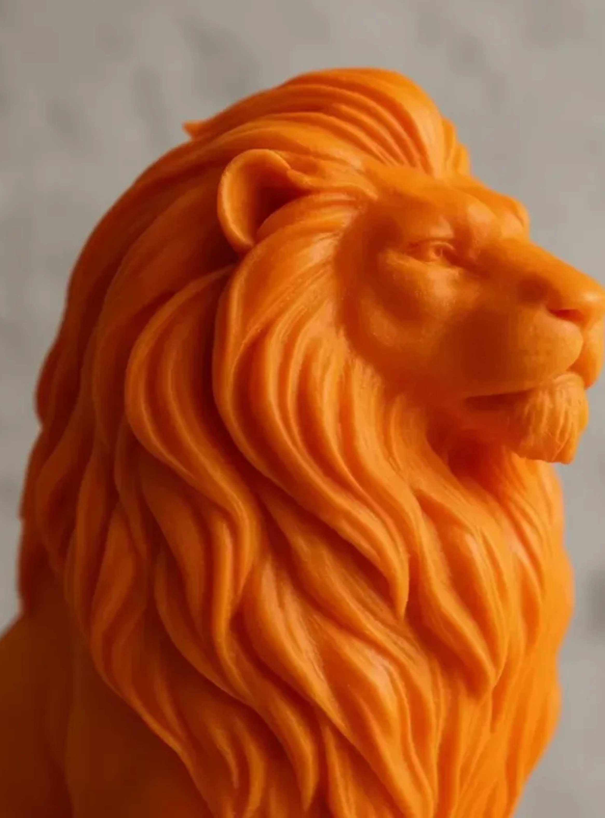 Escultura Elegante Prints Patro - Corona del León-2