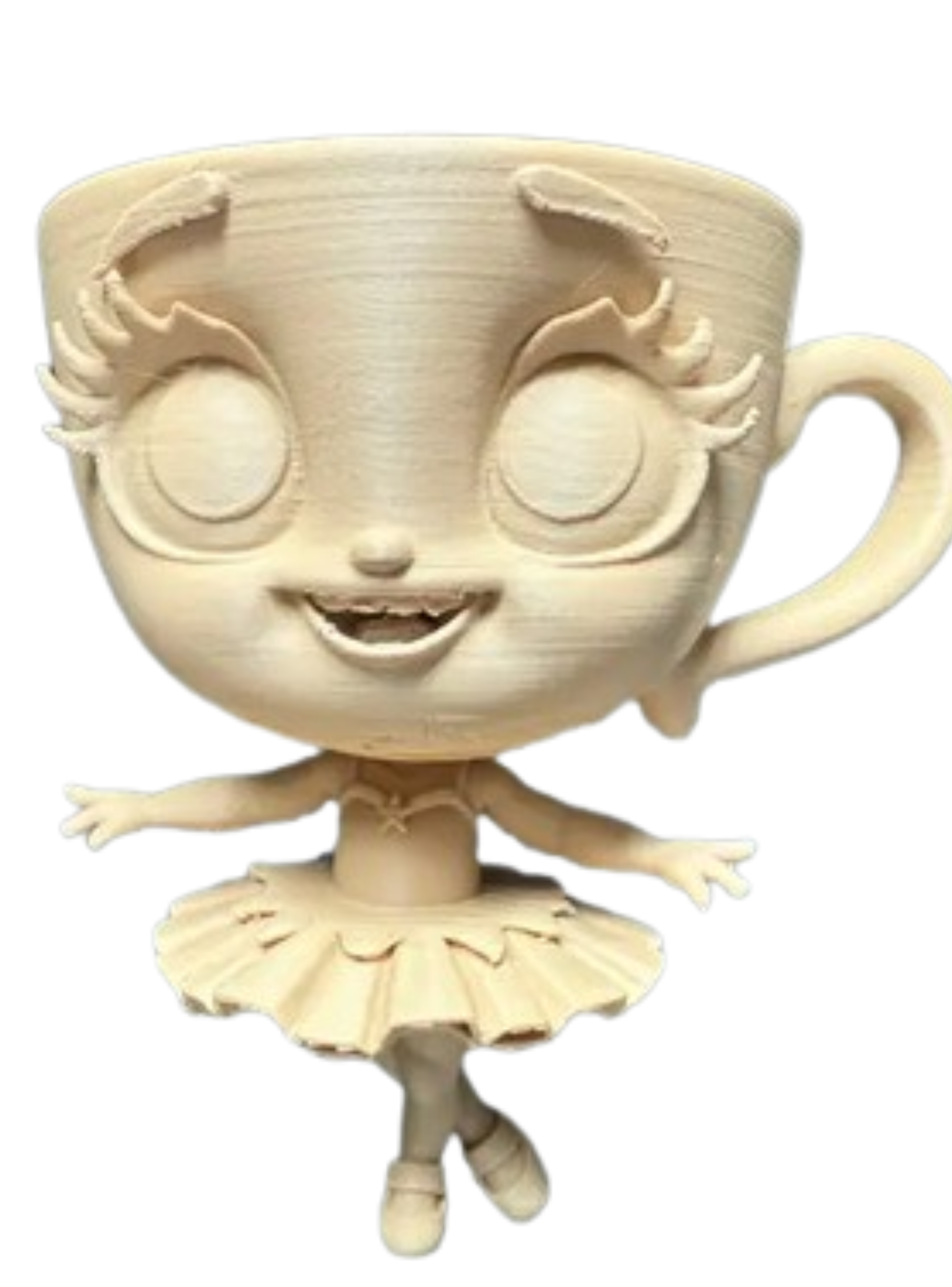 Figura decorativa de Ballerina Capuchina -2