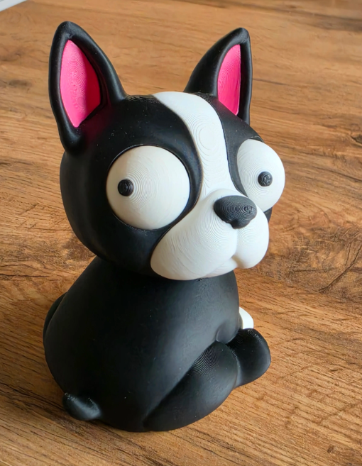 Figura Decorativa Prints Patro- Terrier Ojos Saltones -3