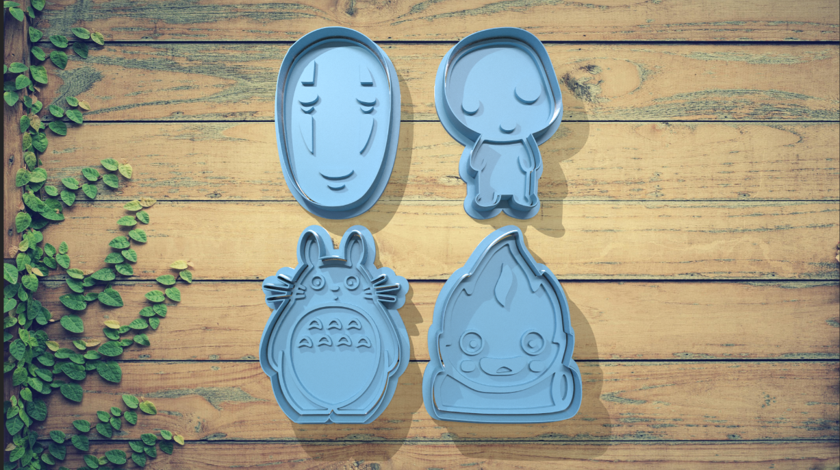 Cortador de Galletas de Studio Ghibli (Pack 4)-2
