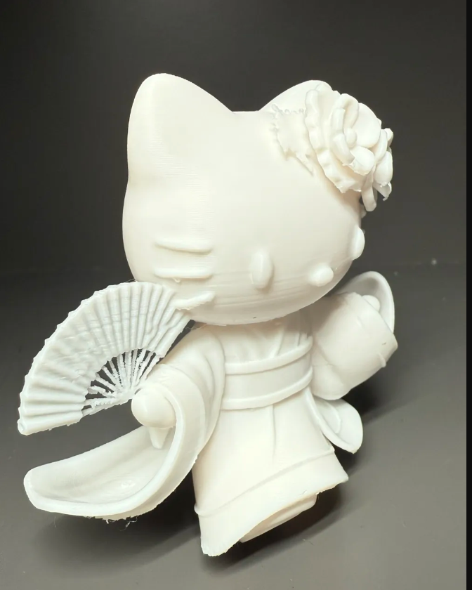 Decoración - Figura Hello Kitty Geisha-2
