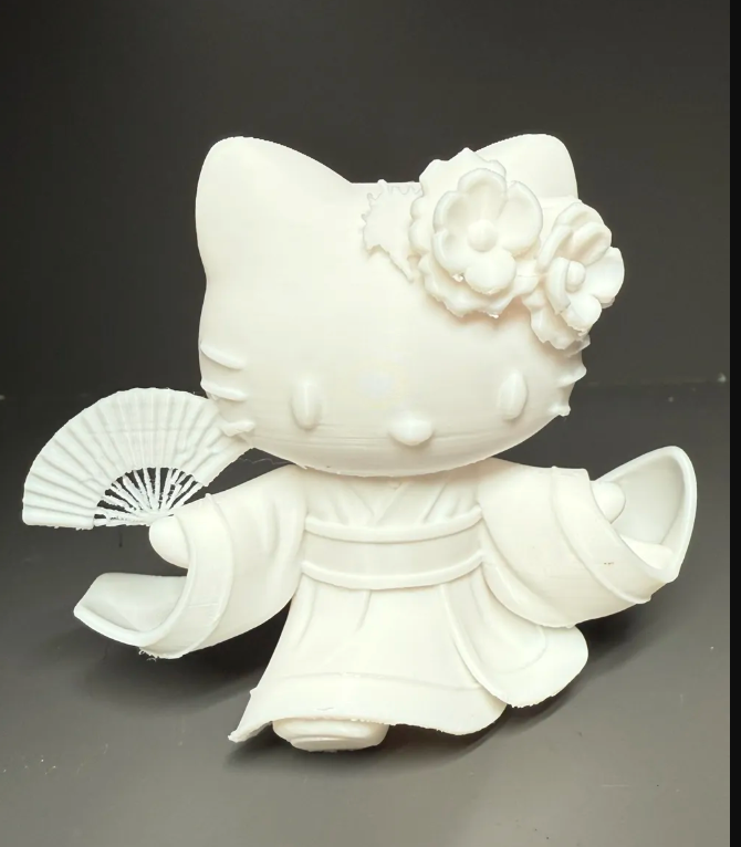 Decoración - Figura Hello Kitty Geisha-4