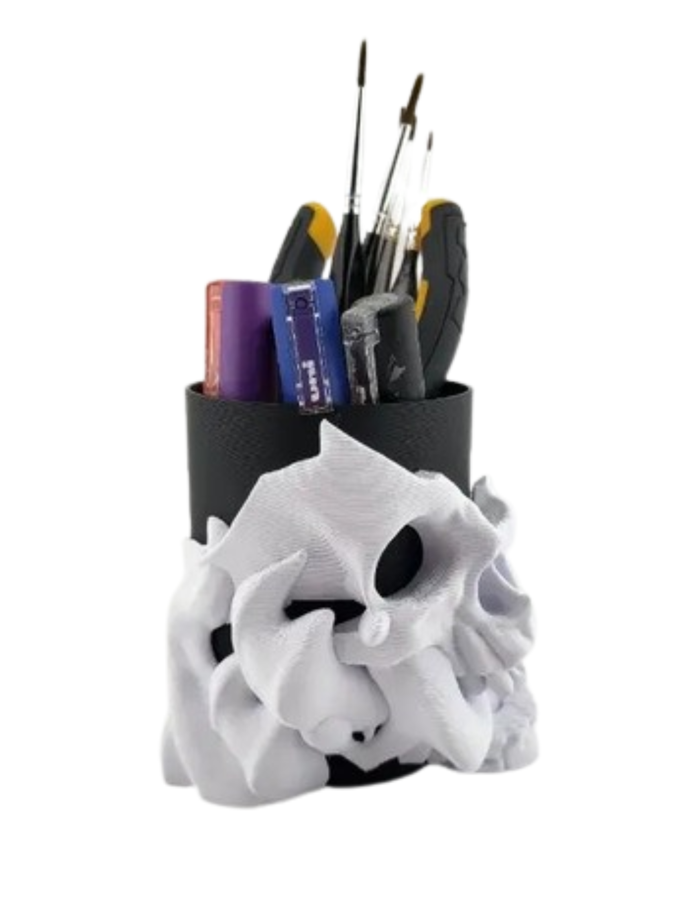 Portalápices - Diseño Calavera-0
