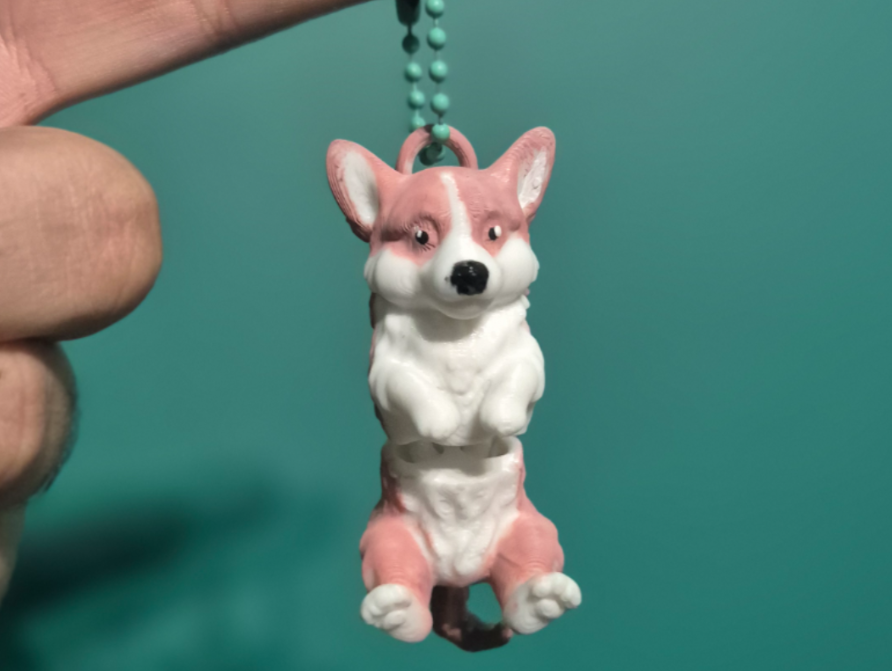 Llavero Corgi Articulado-3