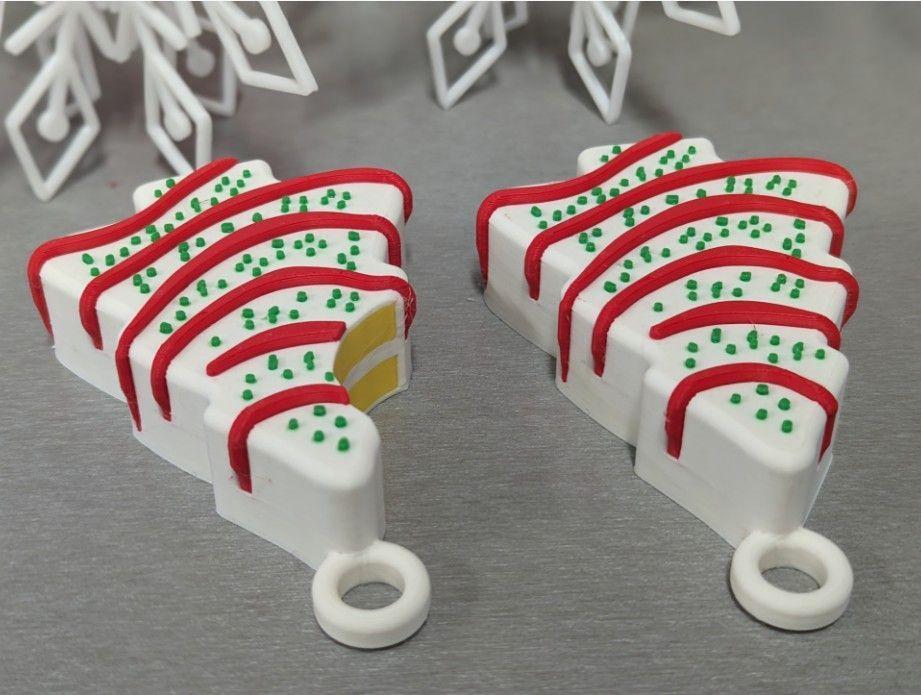 Adorno navidad - árbol de pastel (pack 2 UN)-4