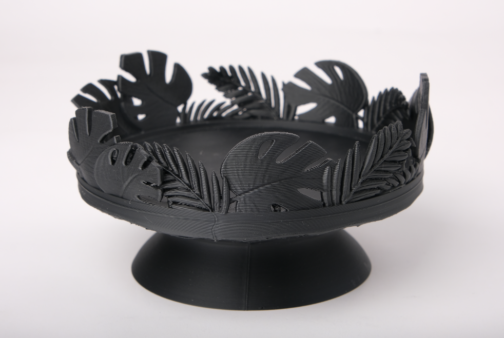 Bandeja Decorativa de Hojas Tropicales-2