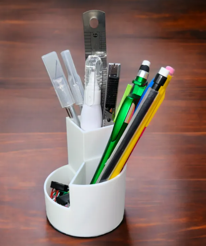 Organizador de Escritorio Circular Mini-4