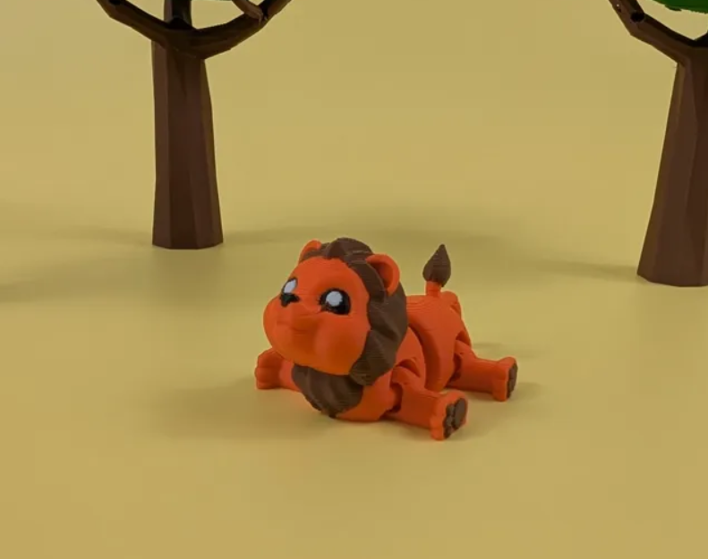 Figura articulada - León-2