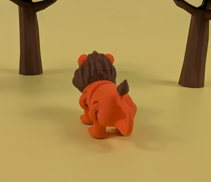 Figura articulada - León-3