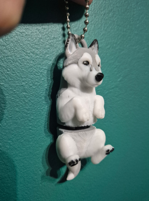 Llavero Husky Articulado-2
