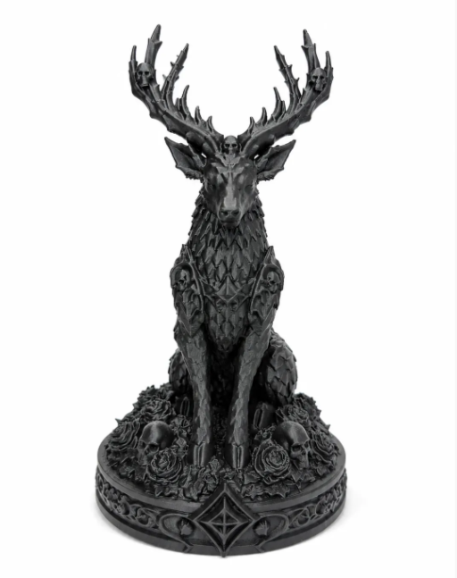 Escultura Elegante Prints Patro- Ciervo Necro -1