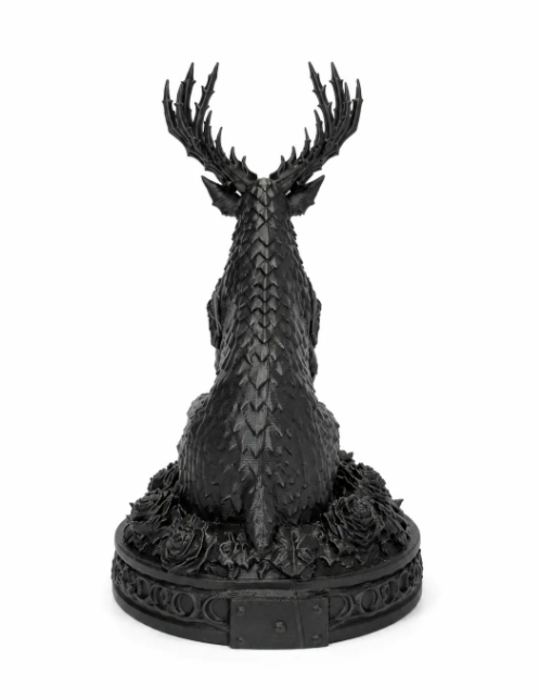 Escultura Elegante Prints Patro- Ciervo Necro -5