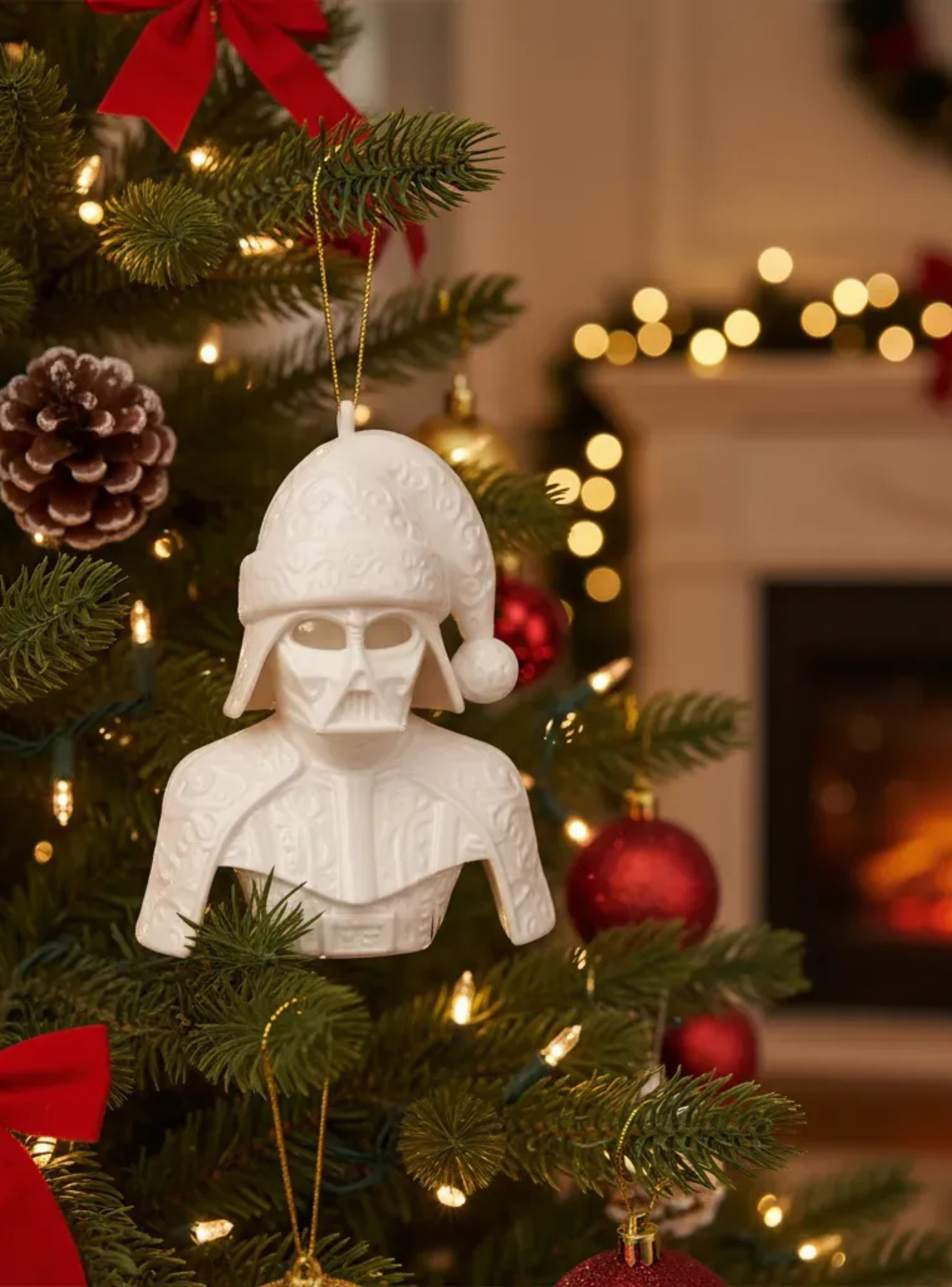 Adorno de navidad de Darth Vader -2