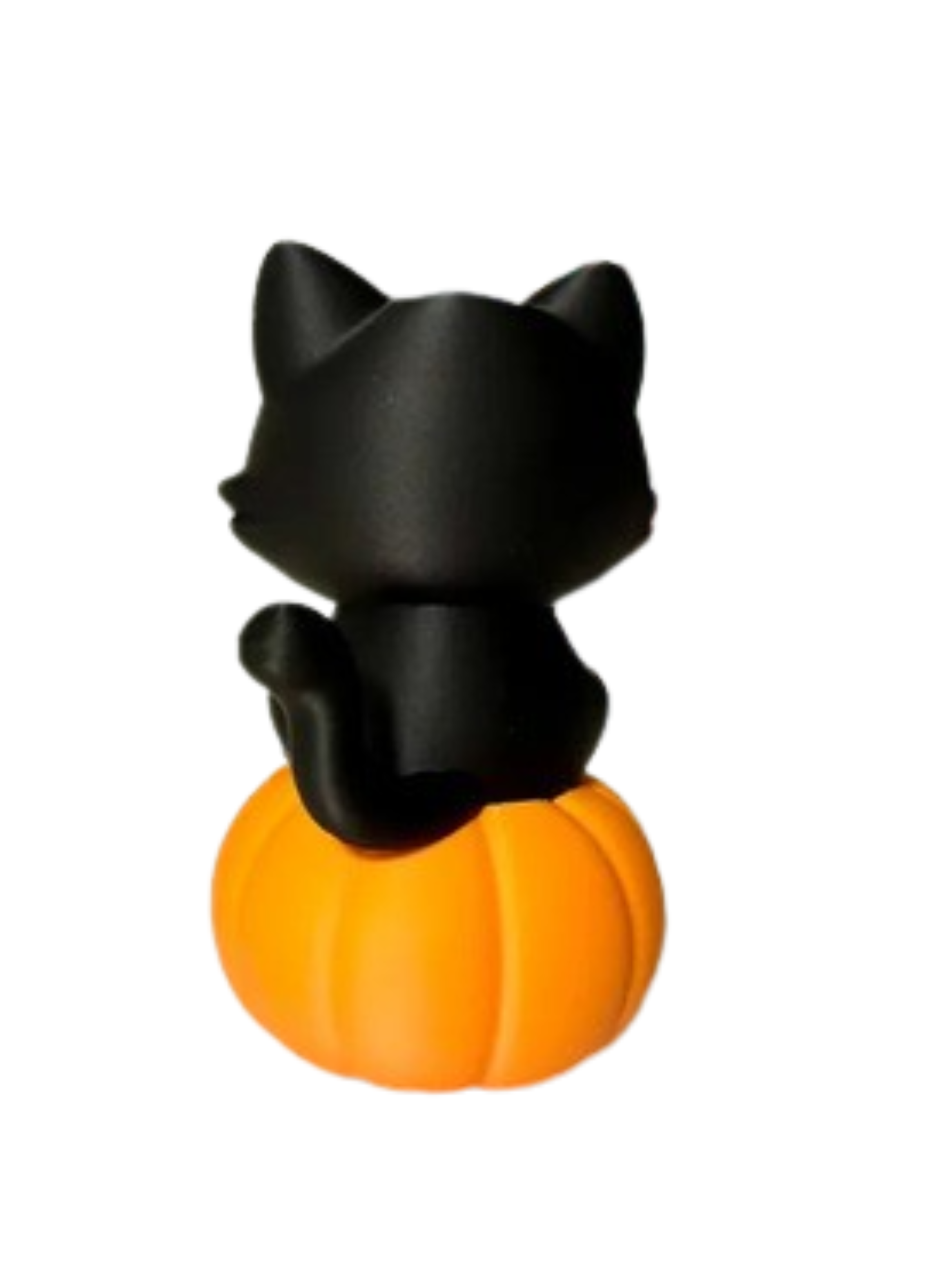 Decoración Halloween - Gato Con Calabaza-3