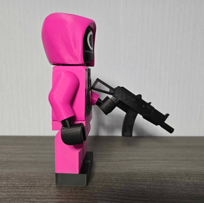 Squid Game Guardia Triángulo - Figura decorativa-2