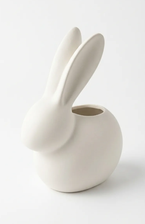 Macetero Minimalista de Conejito-2