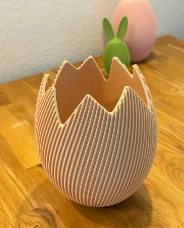  Jarrón de Huevo de Pascua Agrietado-2