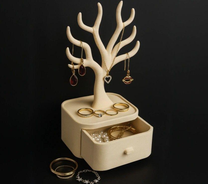 Caja para Joyas con Forma de Árbol-0