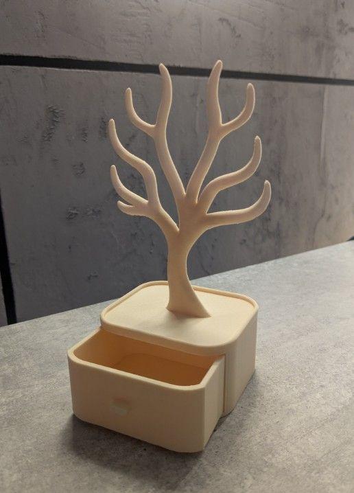 Caja para Joyas con Forma de Árbol-1