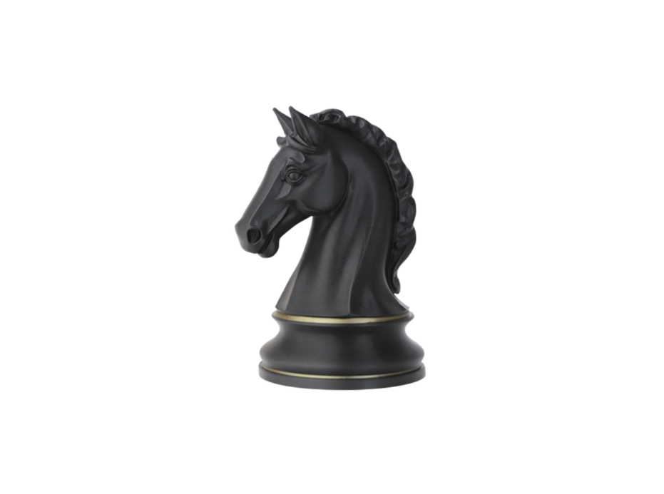 Escultura Decorativa Prints Patro- Caballo de Ajedrez-0