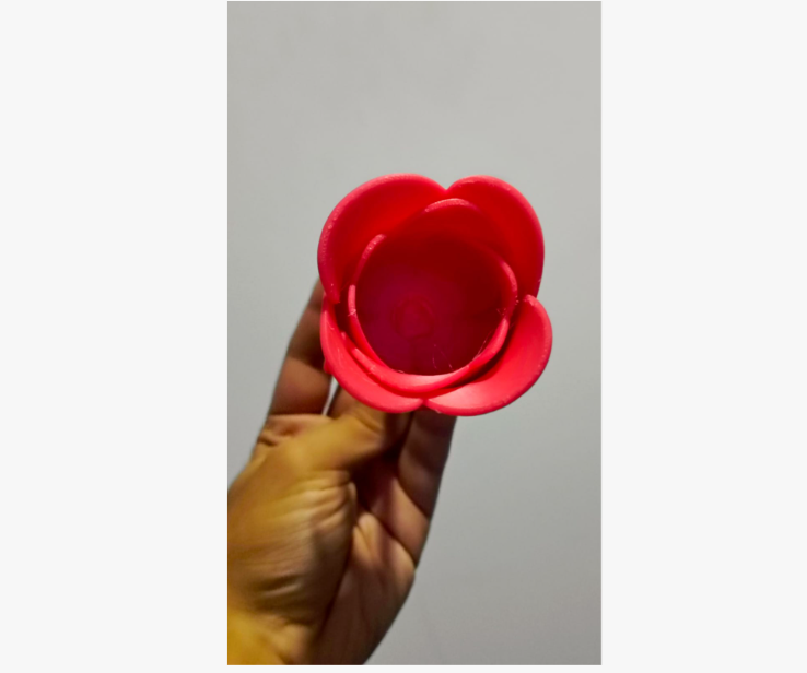 Figura de rosa para regalo de San Valentín-4