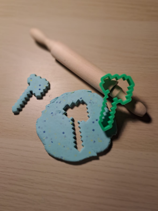 Molde para galletas 5 unidades - Minecraft-5