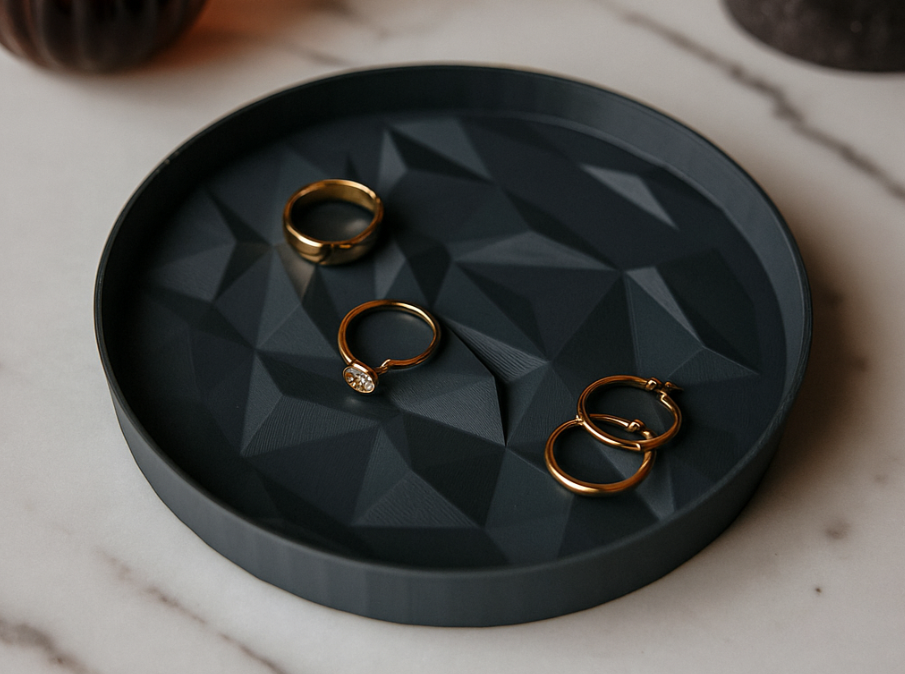 Bandeja Decorativa Geométrica-2