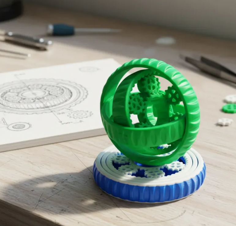 Fidget toy - Engranaje Planetario-3