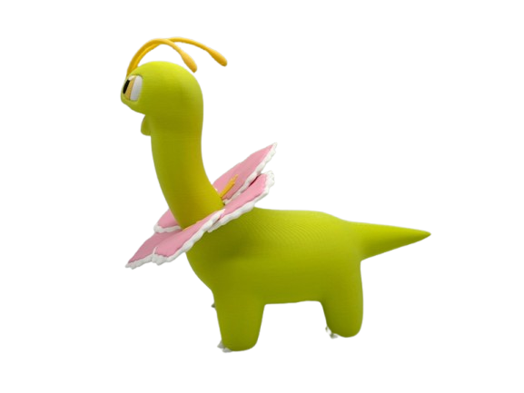 Figura Meganium Multicolor-2