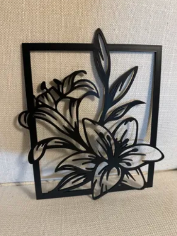 Decoración de pared - Lirio-2