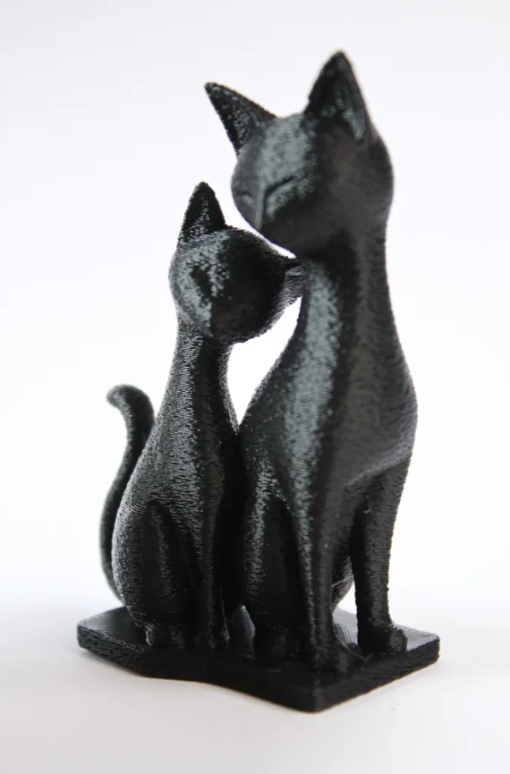 Escultura decorativa - Gatos-3