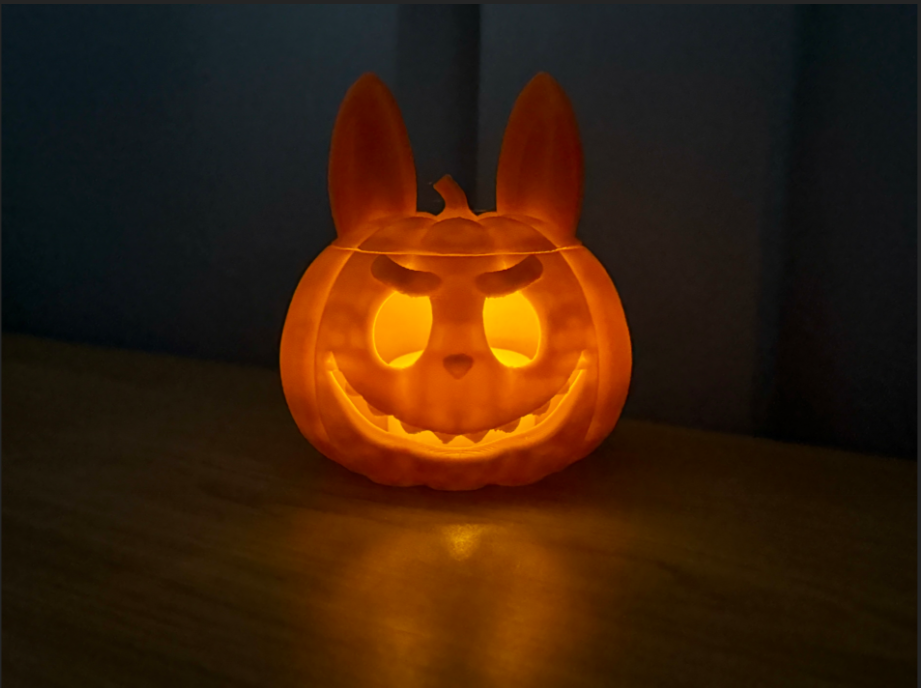 Calabaza Labubu - Decoración Halloween-2