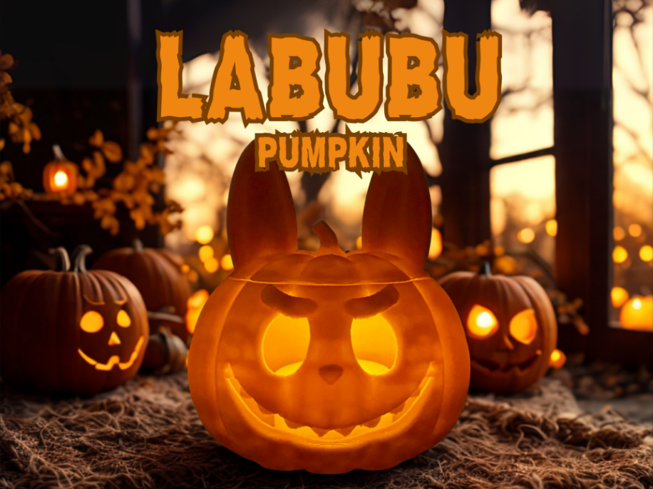 Calabaza Labubu - Decoración Halloween-4